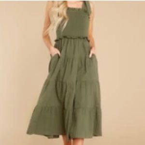 Sweet on Me Olive dress